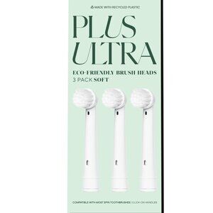 Plus Ultra Eco-Friendly Oral-B Compatible Electric Toothbrush Replacement Heads